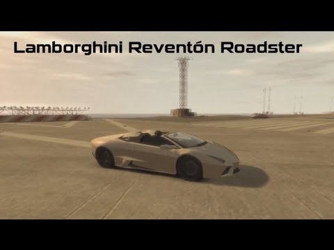 GTA IV MOD: Lamborghini Reventón Roadster [Full HD] _ GTA 4 Car Mod