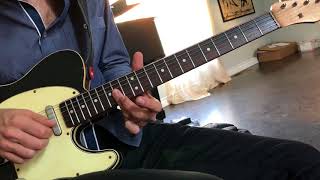 Stevie Ray Vaughan Style Chordal Riff - I&#39;m Leaving you Commit a Crime