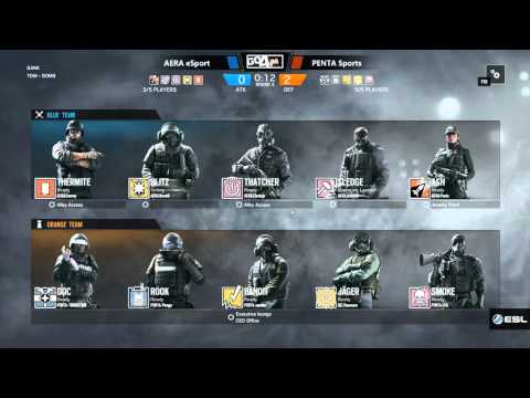 ESL EU Go4R6 (PC) #11 AERA eSport vs PENTA Sports