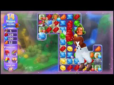 Wonka's World of Candy Level 461 - NO BOOSTERS + FULL STORY 🍫 | SKILLGAMING ✔️