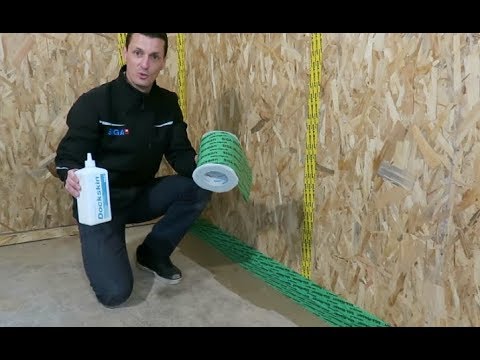 Raccord-socle - SIGA Rissan 100 + SIGA Dockskin