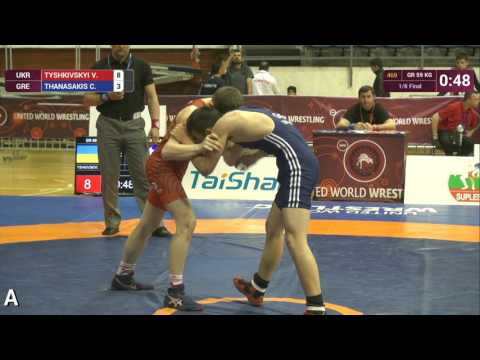Volodymyr TYSHKIVSKYI (UKR) - Christos THANASAKIS (GRE).mp4