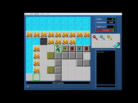 CCLP3 level 87 solution - 396 seconds