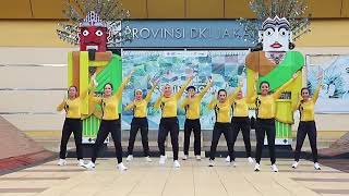 Download lagu Senam kreasi Ondel Ondel  || Festival Olahraga Rakyat 2025 || KORMI DKI mp3