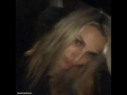 Andreja Pejić in Funky Town.