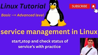 Download the video "service management in Linux | Linux Tutorial | systemctl command | how to start,stop,enable service"