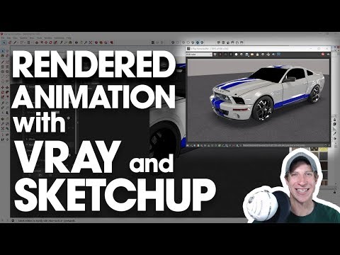 Creating an Rendered Animation with Vray and SketchUp