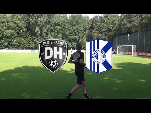 Bekerwedstrijd Die Haghe vr1 tegen Quick Boys vr1 seisoen 2021/22