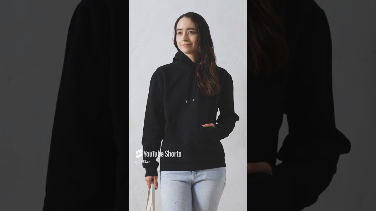 SAINT LAURENT PARIS 757073 Y36SW 1000 HOODIE NOIR NATUREL