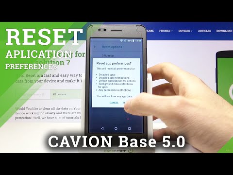 How to Reset App Preferences in CAVION Base 5.0 – Restore Default App Preferences
