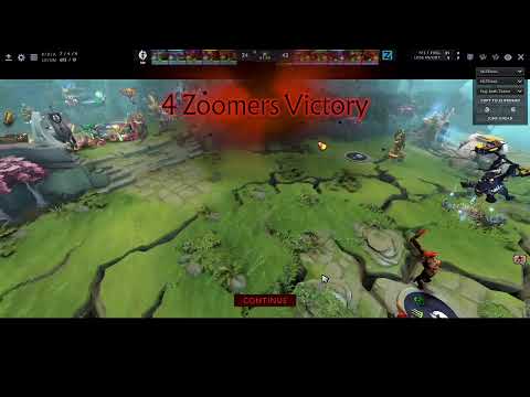 THE DOTA PRO CIRCUIT WINTER 2021 SEASON(Evil Geniuses VS 4 Zoomers Victory Z) REPLY