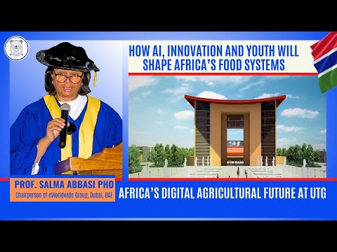 Shaping Africa’s Digital Farm Future | Prof. Salma Delivers Landmark UTG Lecture