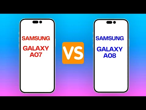 Samsung Galaxy A07 vs Samsung Galaxy A08 | comparison