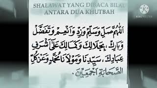 Download lagu SHALAWAT YANG DIBACA BILA ANTARA DUA KHUTBAH mp3