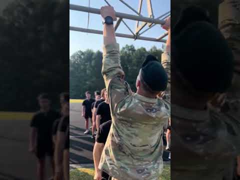 Pull-ups: Army Rangers, Green Berets & Air Force TACP evaluating SOCOM Athlete Hell Day students