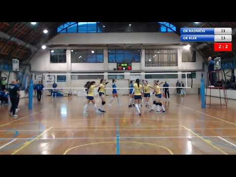 OK Radnički Blasters - OK Klek / II meč baraža