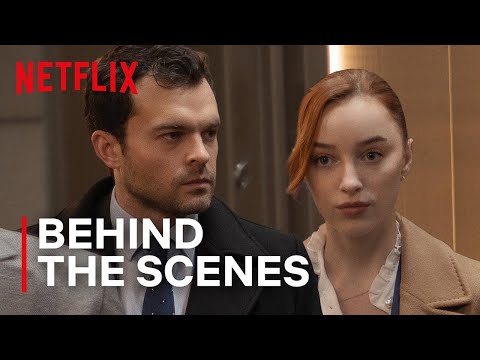 Thumbnail of the video: Behind the Scenes with Phoebe Dynevor & Alden Ehrenreich
