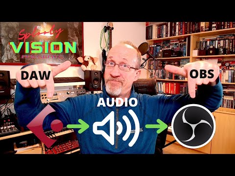 Stream your DAW audio live to OBS