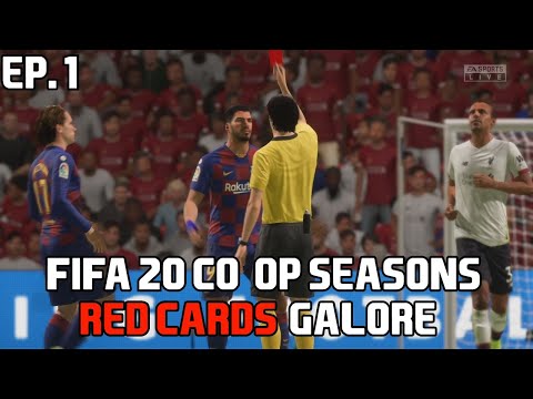 Fifa 20 Co-op Seasons Episode 1: Red Cards Gallore!
