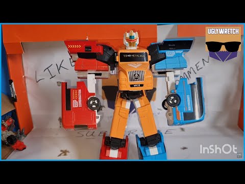 Uglywretch Presents Mega Morphers Combination Robot