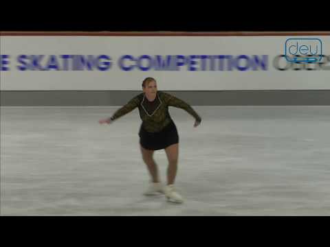 Nicki TORRINGTON. Oberstdorf 2018. Bronze Ladies III A - Free Skating. 10 place