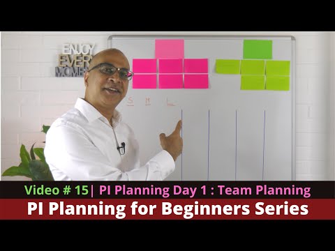 PI Planning Day 1 : Getting Started and Team Planning  | PI Planning for Beginners #15
