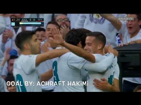 Real Madrid vs Sevilla highlights (5-0) 2017 9/12/17