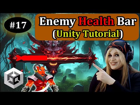 17- Enemy Health System | Health Bar, Taking Damage & Death | 2D Platformer Tutorial