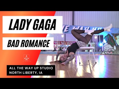 "LADY GAGA - BAD ROMANCE" Chair Choreo - All The Way Up Dance Studio Iowa