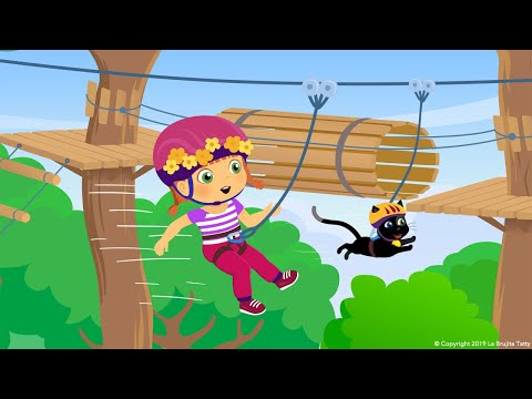 Мала вештица Татти, пријатељи и њихове авантуре. Образовани и смешна прича за децу