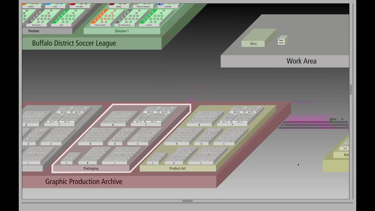 The Prizm - Operating system graphical user interface prototype