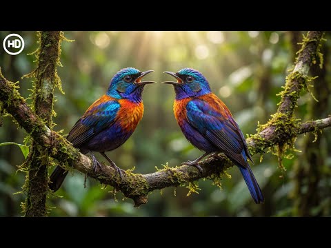 🍀🕊️ 100 Most Beautiful Bird Songs for Relaxation | Nature 4K ASMR