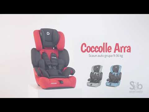 Coccolle Arra Pure Blue Bērnu Autokrēsls Busteris 9-36 kg