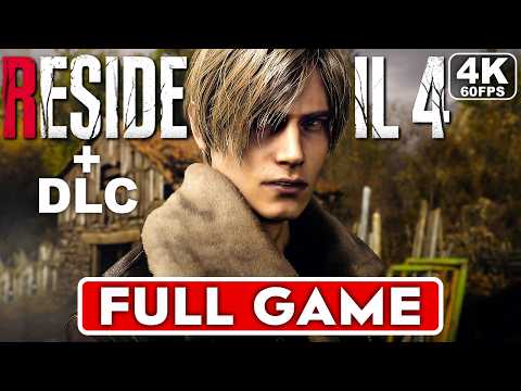 RESIDENT EVIL 4 REMAKE Gameplay Walkthrough FULL GAME [4K 60FPS] - No Commentary
