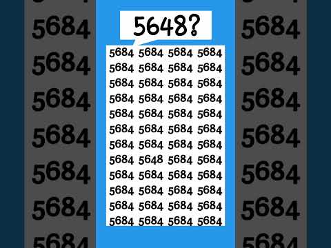 👀👀🧠👉👉👉 5648 in 10 seconds? #iqtest #iq #school #shorts #trending