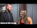 Demi Bennett Rhea Ripley Spoke With Sean Fewster Following The Brutal Attack After His Match