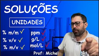 SOLUÇÕES - Unidades de concentração - VOCÊ VAI APRENDER E ACHAR FÁCIL!!!