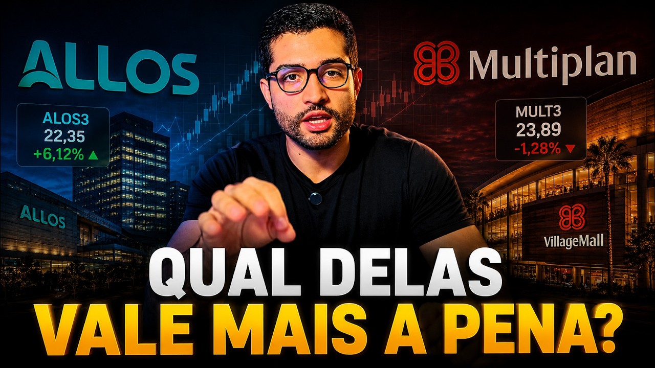 ALLOS OU MULTIPLAN: QUAL A MELHOR PARA LONGO PRAZO? MULT3 E ALOS3: PREÇO TETO E PROJEÇÕES