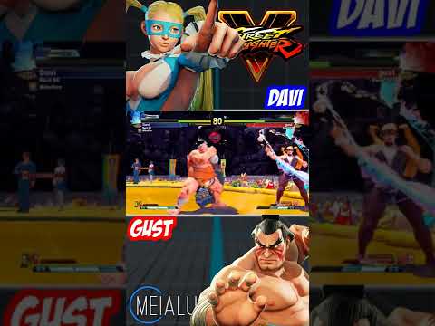 SFV CE - Davi(R.MIKA) VS gust(E.HONDA) 🌘 MeiaLua 🌘