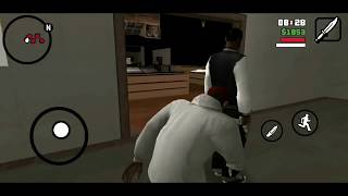 GTA - San Andreas - How to Crouch - Mobile Game