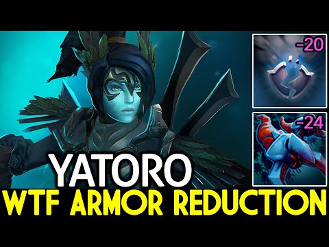 YATORO [Phantom Assassin] WTF Armor Reduction Insane Crit Damage Dota 2