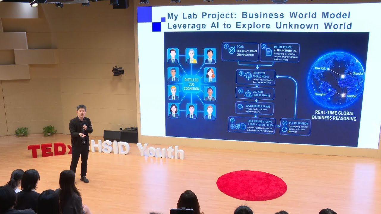 Navigating the Future of Intelligence | Zihua Liu | TEDxSHSID Youth