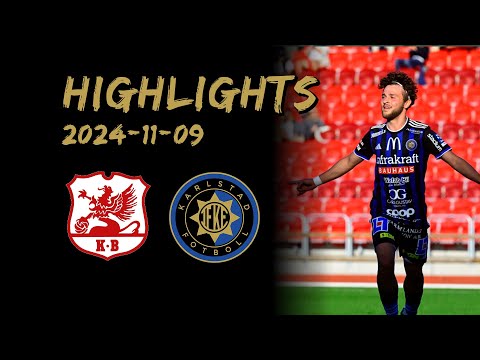 Highlights — Karlbergs BK - Karlstad Fotboll