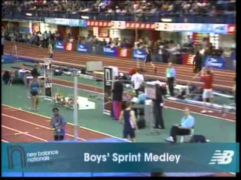 Boys Sprint Medley Heat 3 - New Balance Indoor Nationals 2011
