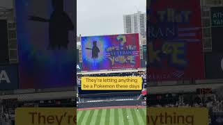 New Pokemon alert via the Yankees? #pokemon #crabmancards #pokemoncards #pokemongo #yankees