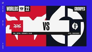 Worlds 2022 - Group Stage - D1 - JDG vs EG