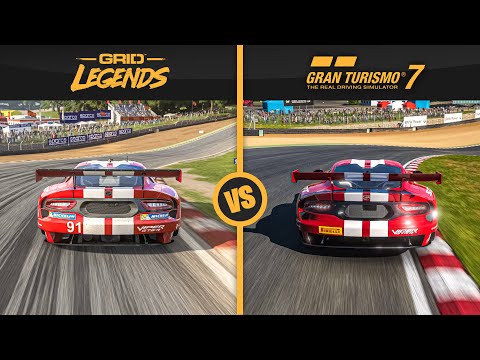 Gran Turismo 7 vs GRID Legends | Comparison Only 1 Lap ❯ Dodge Gr.3 Viper | PS5 vs Xbox Series X
