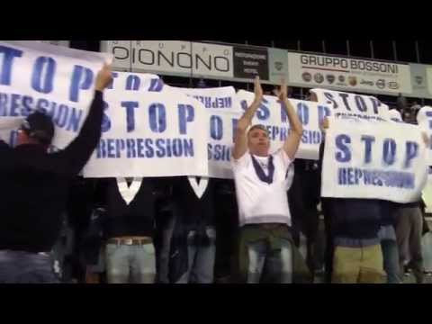 Brescia 1911 vs Pro Vercelli - Campionato 2015/2016 - Dodicesimo in Campo I Tempo - Servizio