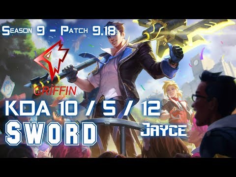 GRF Sword JAYCE vs IRELIA Top - Patch 9.18 KR Ranked