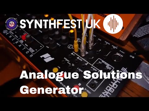 SYNTHFEST 2018 - Analogue Solutions Generator Sequencer
